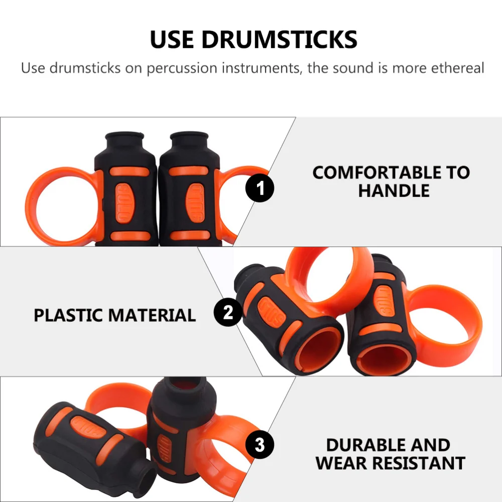 

1 Set Drum Stick Anti-skid Drumstick Supply With Drumstick Control Clip