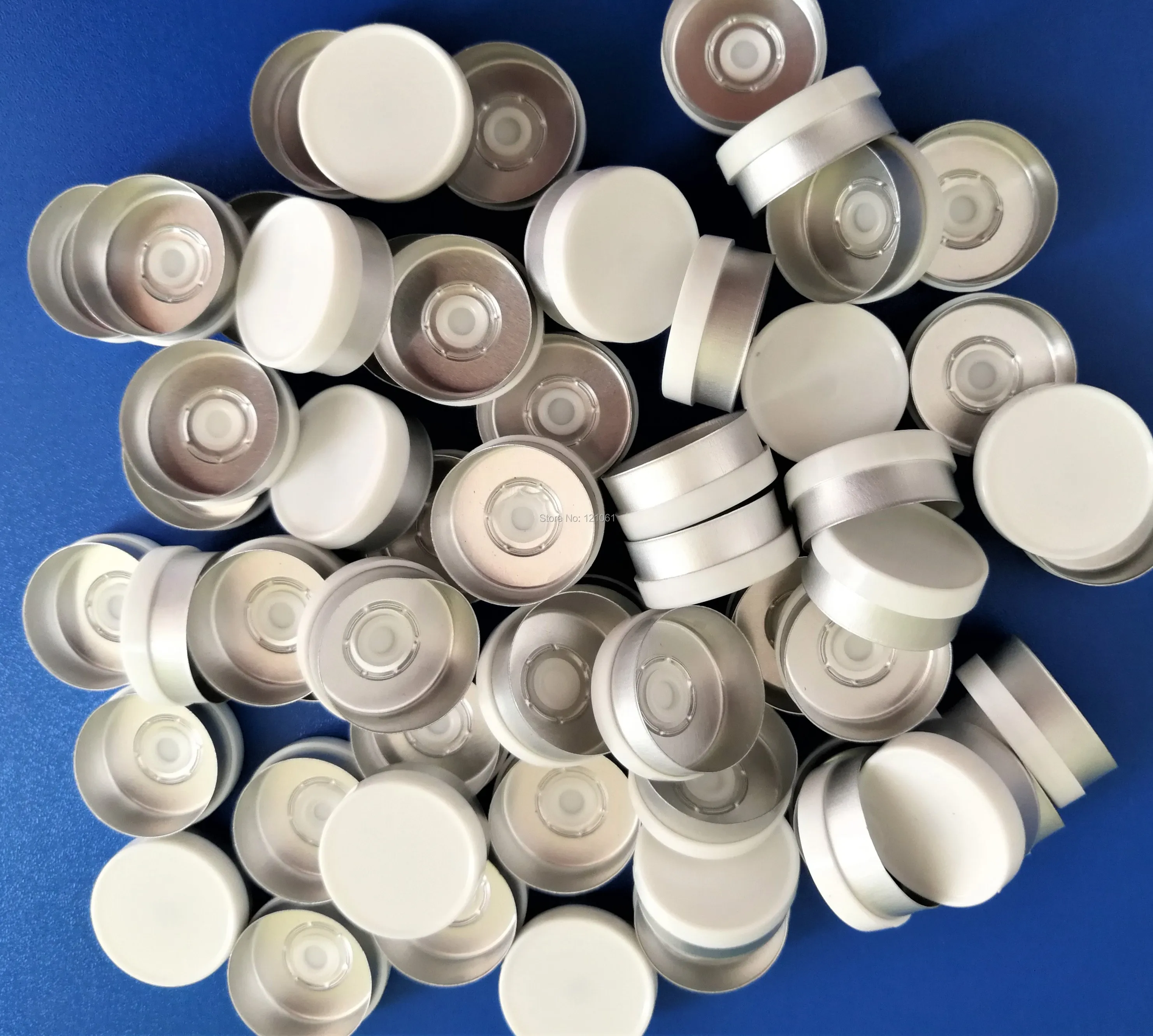 20 мм Пластиковые алюминиевые колпачки 50 шт./лот! Все виды цветных пластиковых