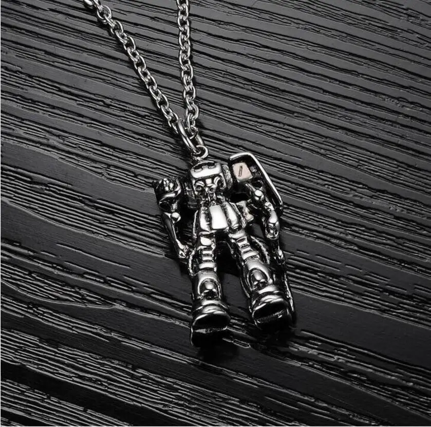 

New Transformers Necklace Robot Men's Titanium Steel Necklace