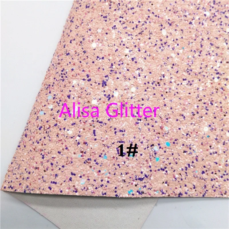 1 шт. блестящая розовая ткань с блестками Alisa размера A4 21x29 см из искусственной