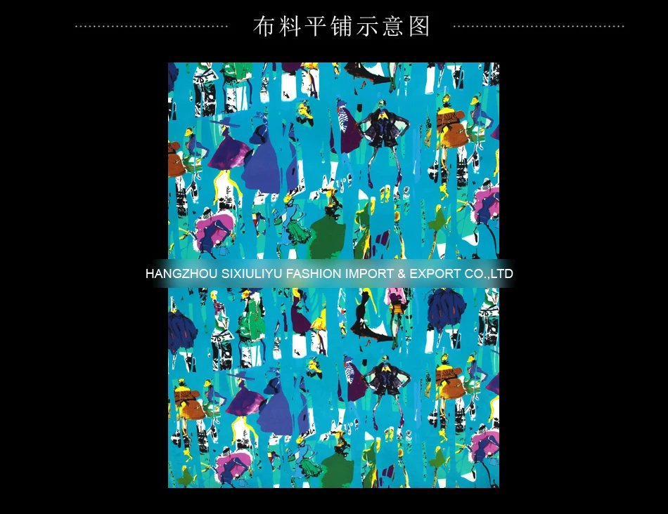 

CISULI Silk Crepe De Chine 12 momme 114cm Width 100% Natural Pure MulberrySilk Birds Pattern Printing Fabrics