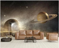 3d photo wallpaper for walls in rolls custom mural science fiction universe planet starry sky living room home decor wall paper