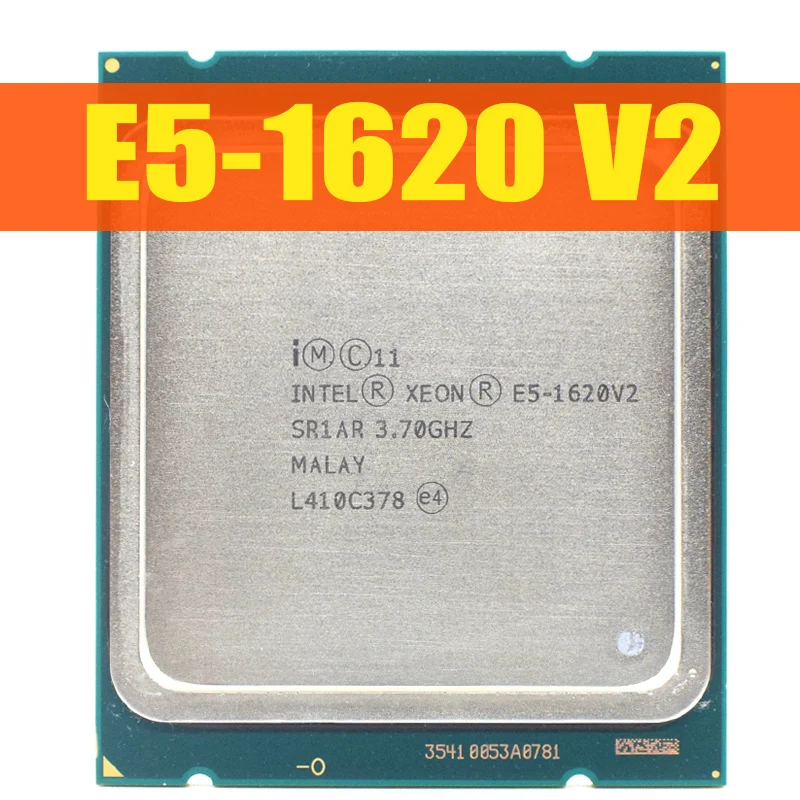 

Xeon E5-1620 V2 Four-Core Processor 3.7GHz 8GT/s 10MB 8 threads LGA 2011 CPU CPU 100% normal work