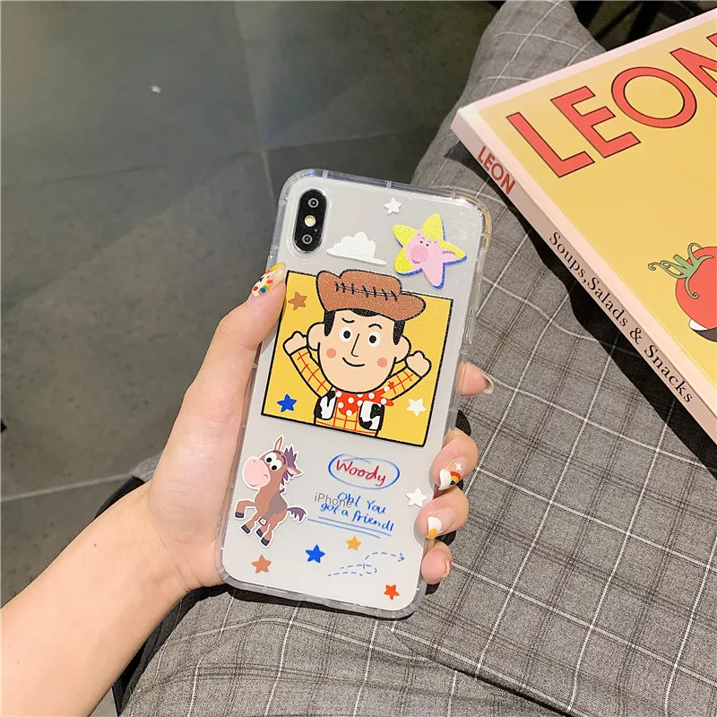 Милый чехол из мягкого ТПУ для iPhone XS MAX XR X 6 6S 7 8 Plus чехол для iPhone 11 Pro Max чехол