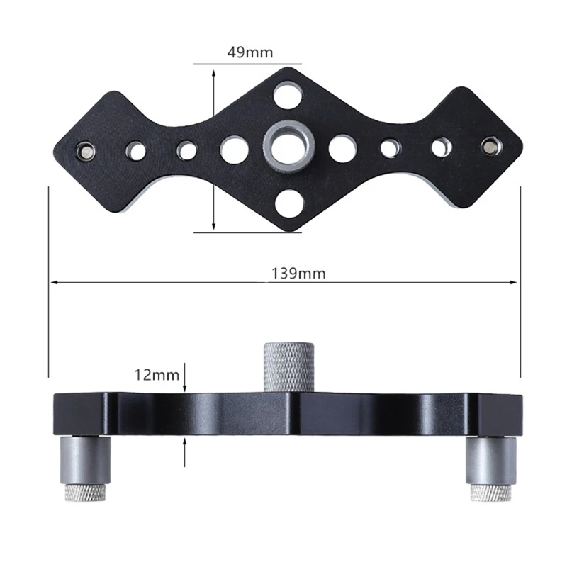 

Woodworking Dowel Vertical Hole Punch Locator Drill 6 8 10mm Jig Set