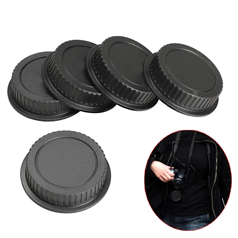

5 Pcs Rear Lens Cap Dust Cover for Canon EF ES-S EOS Series Lens DU55