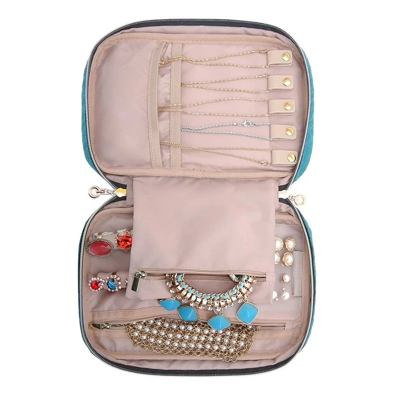 

Jewelry Storage Bag Travel Portable Large Capacity Cosmetics Watch