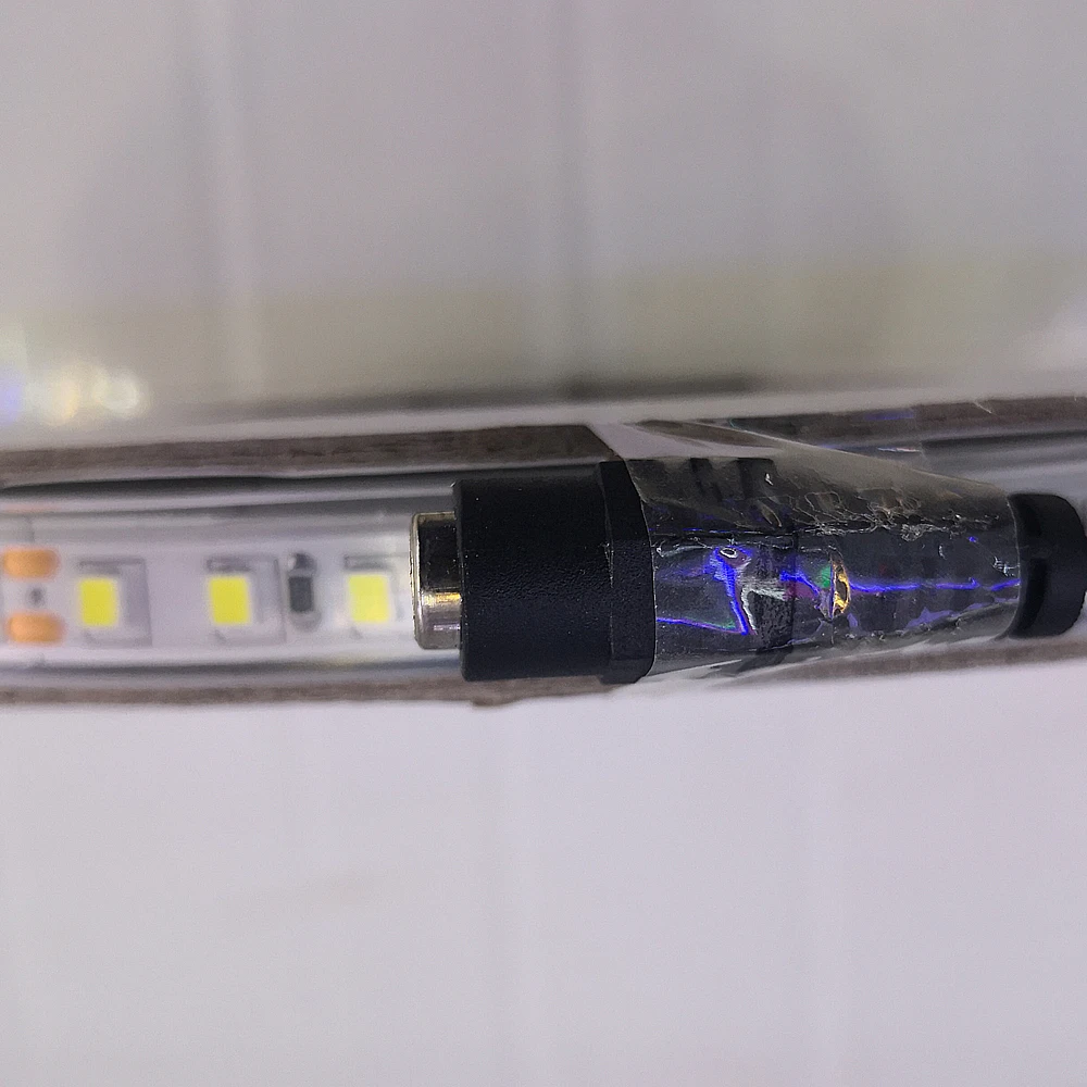 Светодиодная ленсветильник 24 в IP67 водонепроницаемая 2835 светодиодная лента с