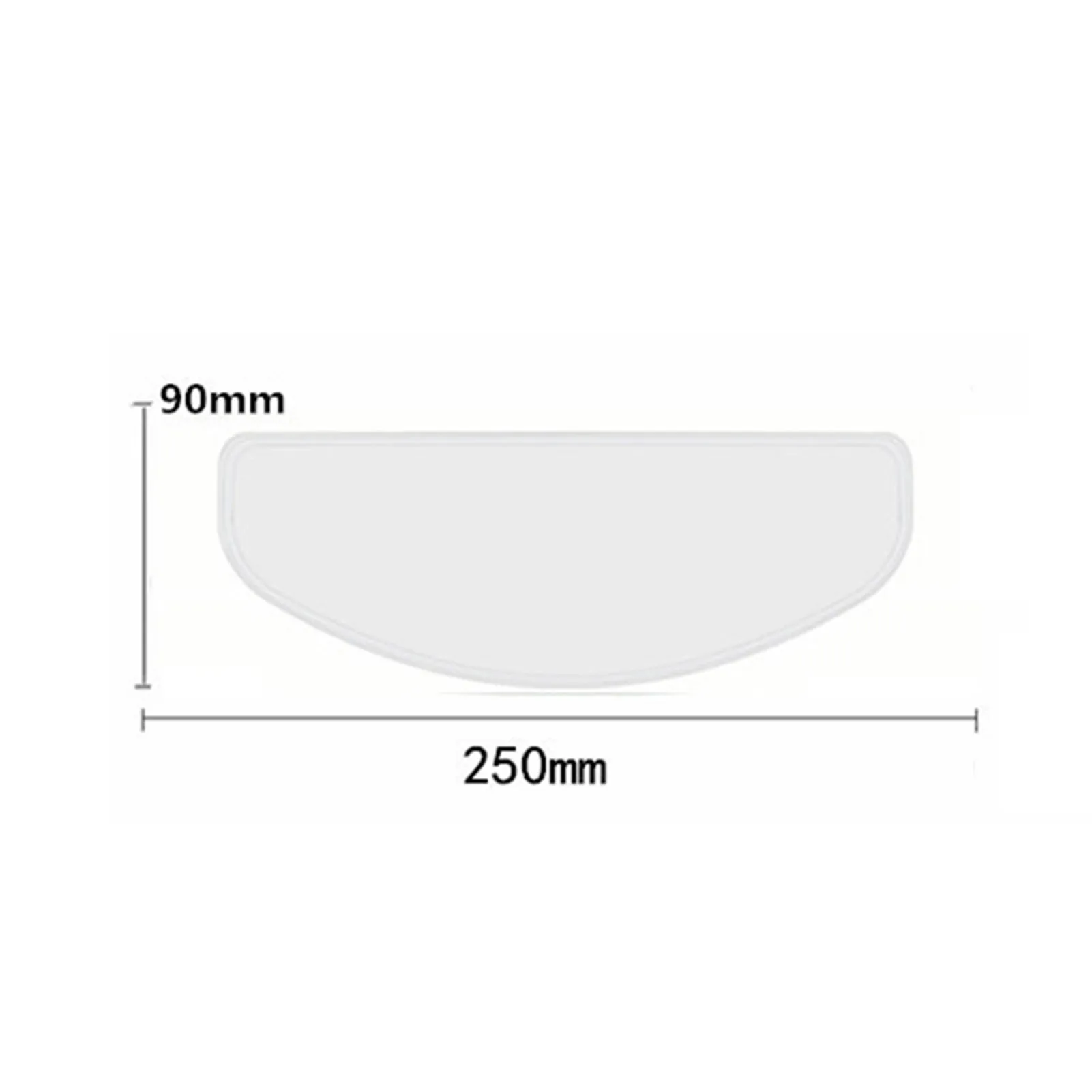 

Helmet Clear Anti-Fog Patch Film Universal Lens Film For Motorcycle Visor Shield Fog Resistant Moto Racing Accessories