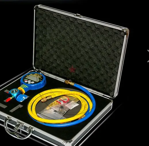 

Цифровой коллектор датчик хладагента одиночный цифровой манометр клапан WK-6881L низкого давления