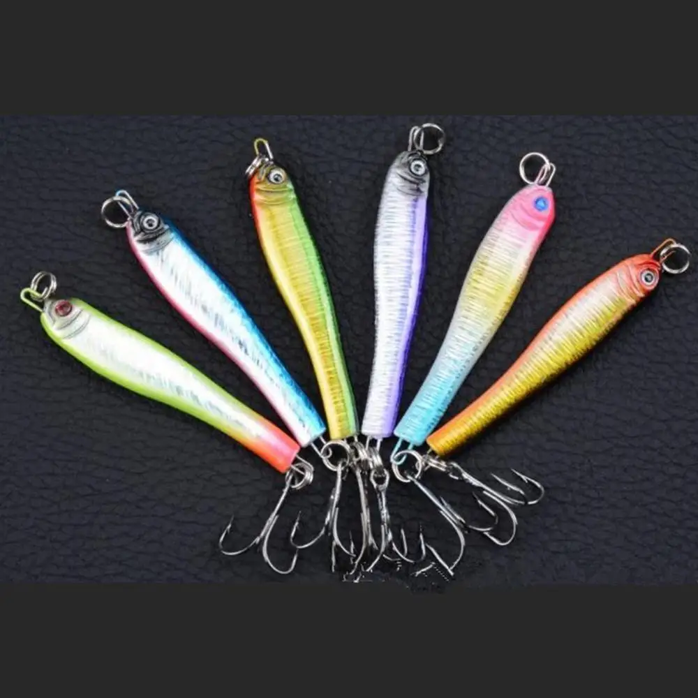 1 шт. рыболовные ложки металлическая приманка рыболовная свинцовая головка