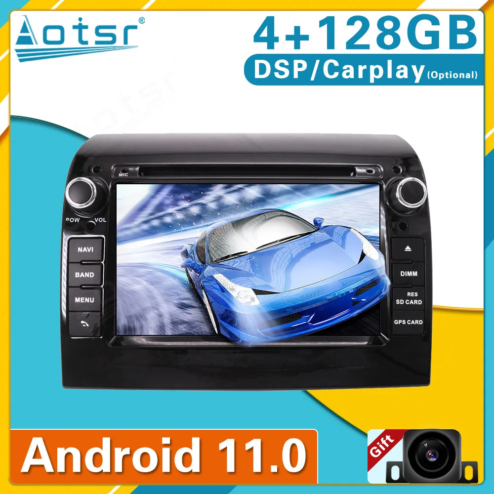 

Android 11 4+128GB 1din 2din Car Radio Autoradio Touch Screen GPS Navigation Multimedia For 2006-2020 Fiat Ducato Jumper Boxer