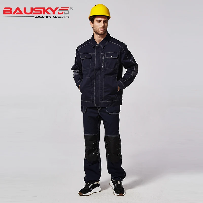Bauskydd 212 рабочая одежда Мужская Рабочая куртка с несколькими карманами