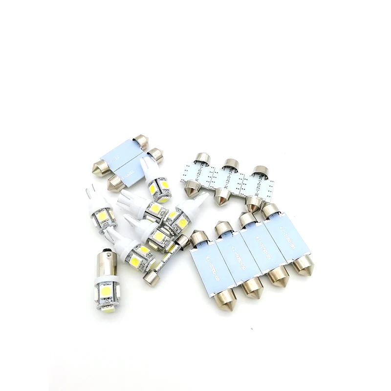 Комплект ламп для внутреннего и внешнего освещения 17 светодиодов белого цвета