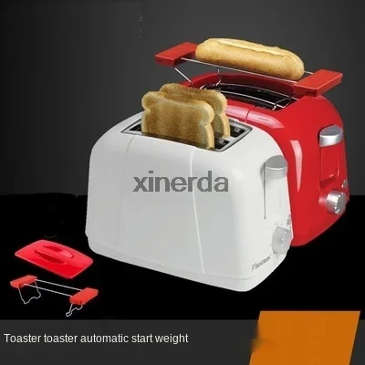 

WST-978 New Family Stainless Steel Toaster Toys, Bread Maker, Toasters 220V/750W With a dust cover with a grill