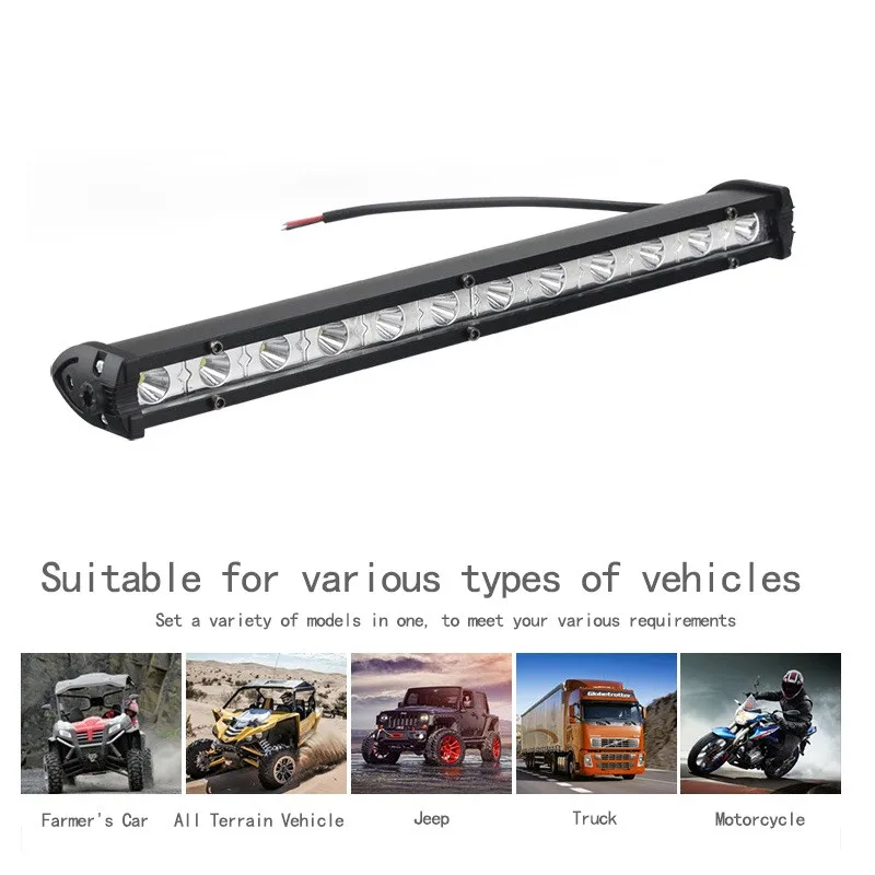 LED Light Strip 36W Car Boat OffRoad Road Truck Driving Ultra Bright Bar With 12LED | Автомобили и мотоциклы