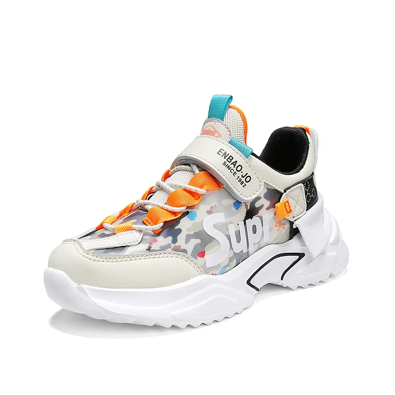 

New Summer Childrens Chunky Sneakers Boys Spring Autumn Kids Casuales Flats Shoes Girls White Designer Running Tenis Chaussures