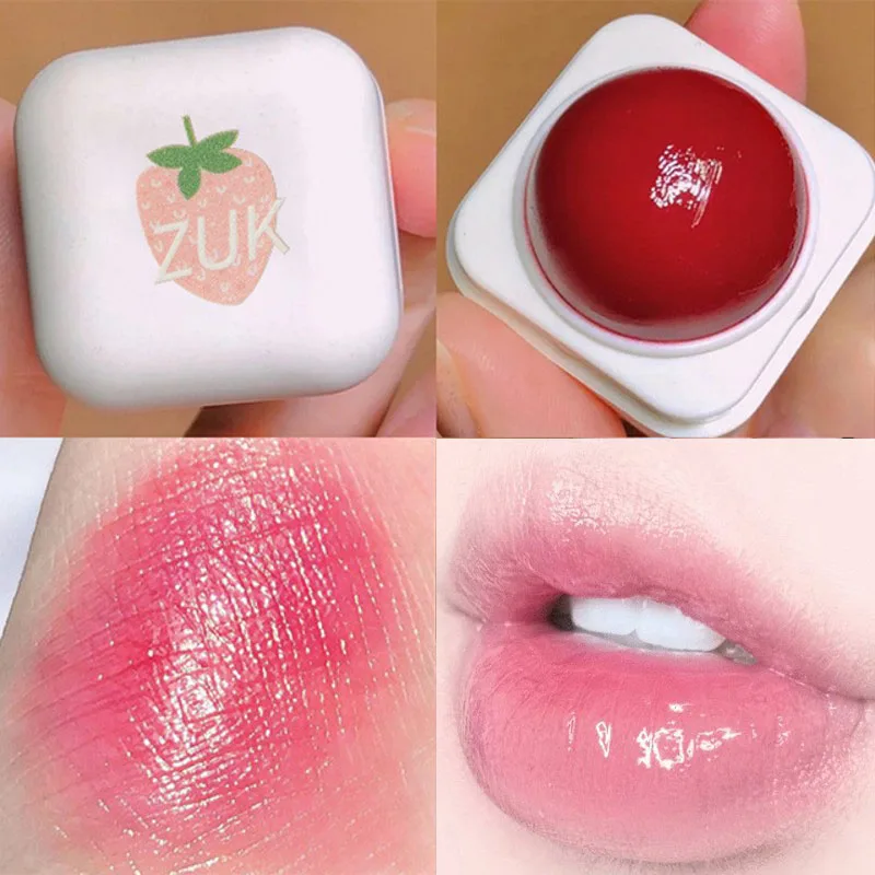 

Women Moisturizing Lip Gloss Plant Nourishing Lipstick Makeup Discoloration Lip Stick Red Lip Gloss Long Lasting Lip Cosmetics