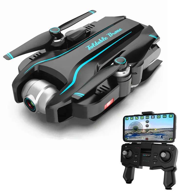 Радиоуправляемый Дрон 4K оптический поток следующая двойная камера FPV одна кнопка