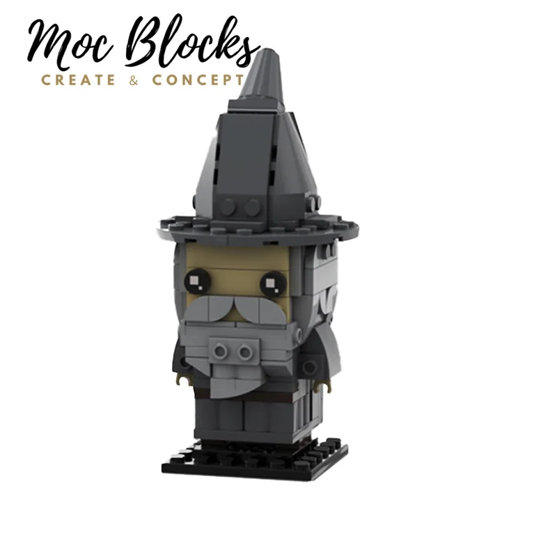 

Diy средневековый волшебник кирпич MOC строительные блоки кубики коллекция блоков набор игрушек подарки для детей Рождество