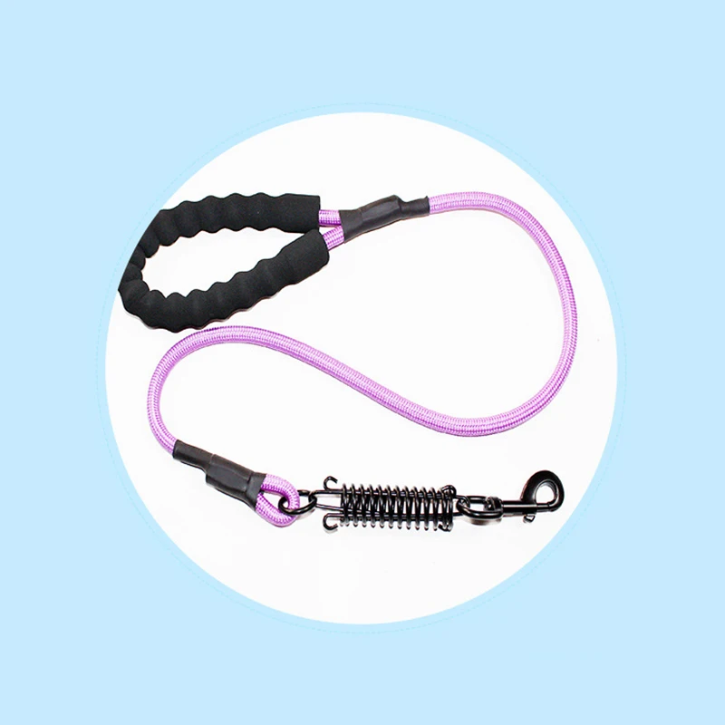 

Aapet 1pc Nylon Pet Traction Rope Dog Pulling Rope With Spring Cat Kitten Towing Rope Outdoor Travel Traction Rope For Pet Puppy