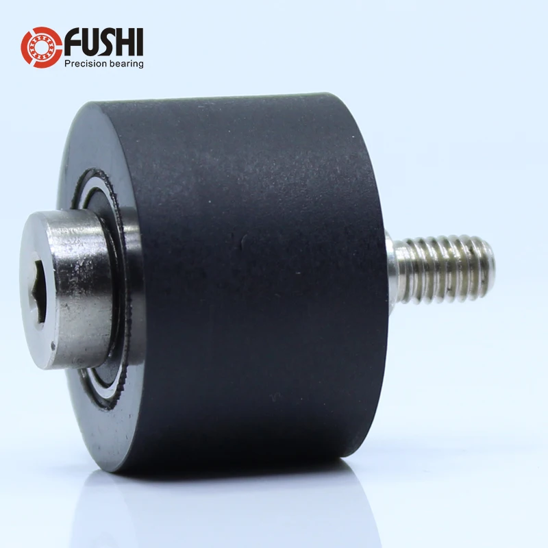 PU 698 bearing 8*30*30 mm Rubber-coated wheel for Office furniture low noise Polyurethane | Bearings