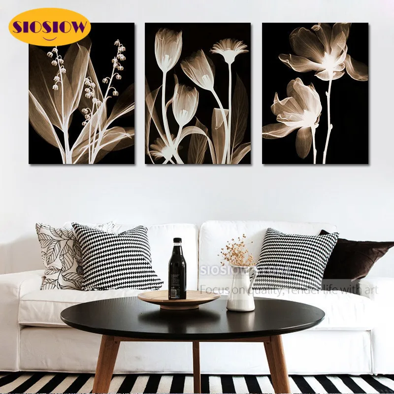 5d алмазная вышивка цветы Триптих полная выкладка квадратная Алмазная мозаика