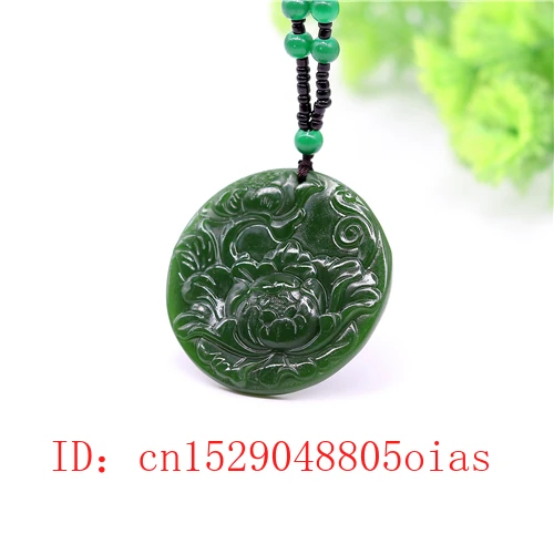 Натуральные зеленые китайские нефритовые пионы очаровательные ювелирные