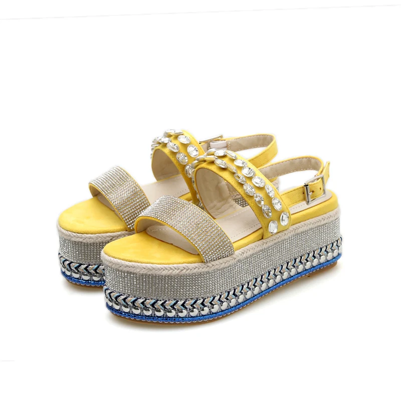 Новинка 2020 года летние женские босоножки на высоком каблуке 7 см с кристаллами