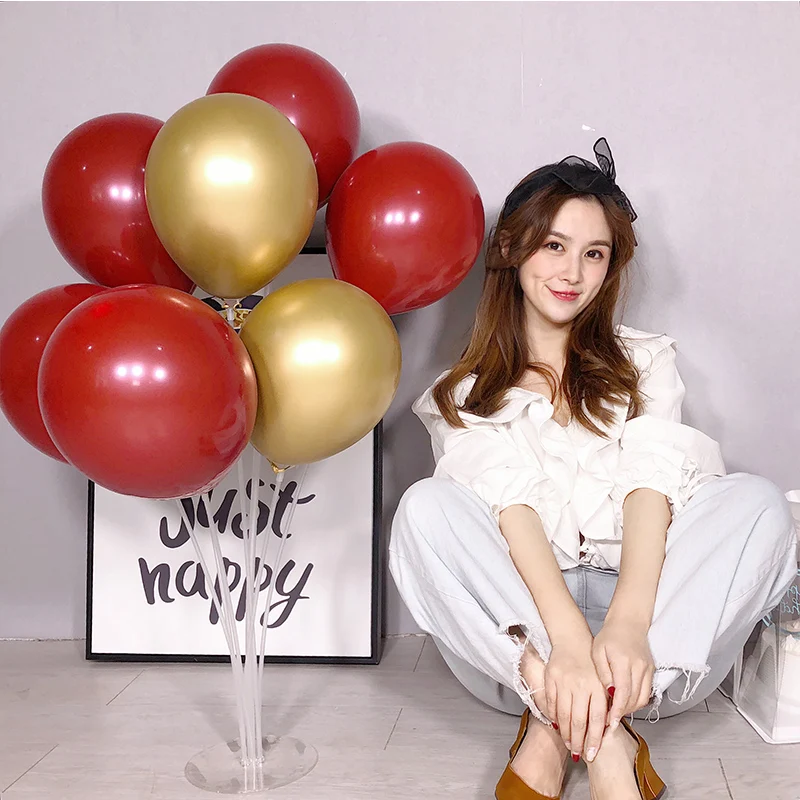 7 шт. День Рождения вечерние свадебные украшения воздушный шар для колонны набор