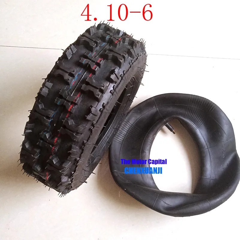12x 4,10-6 шины ATV Quad Go Kart 47cc 49cc/4,10-6 шины лужайка садовый культиватор Снегоуборщик Метатель R-1 Луг шины