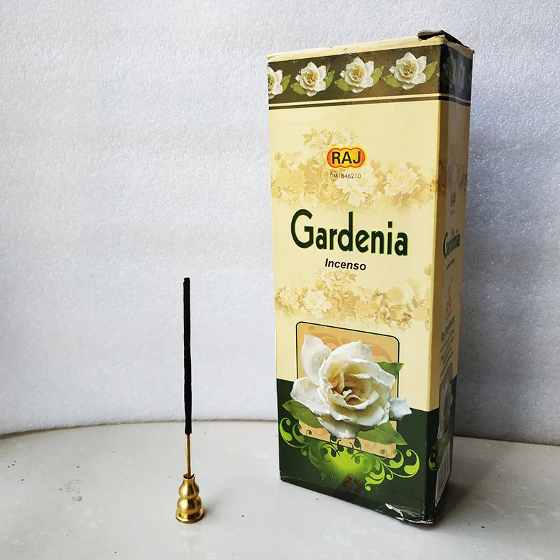 F гардения ладан палочки одна маленькая коробка Индийские благовония Тибетский