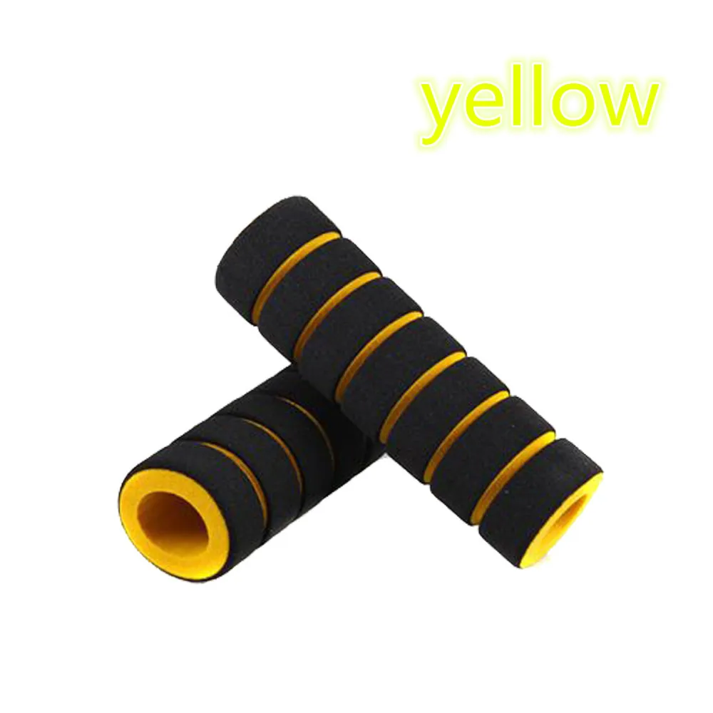 1 pair High quality Bike Bicycle Handlebar Cover Grips Smooth Soft Sponge handlebar cover handle bar end Accessories 3 | Спорт и