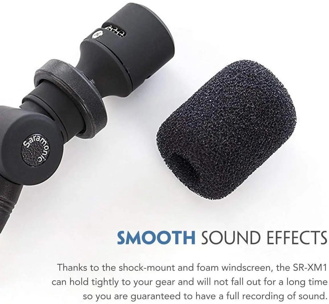 Saramonic SR-XM1 Plug &amp Play Mic всенаправленный микрофон для DSLR видеокамеры CaMixer SmartMixer LavMic