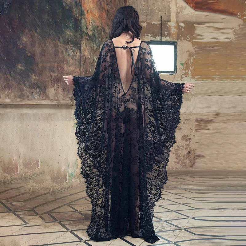 Богемное прозрачное пляжное платье летнее женское бикини накидка с цветочным