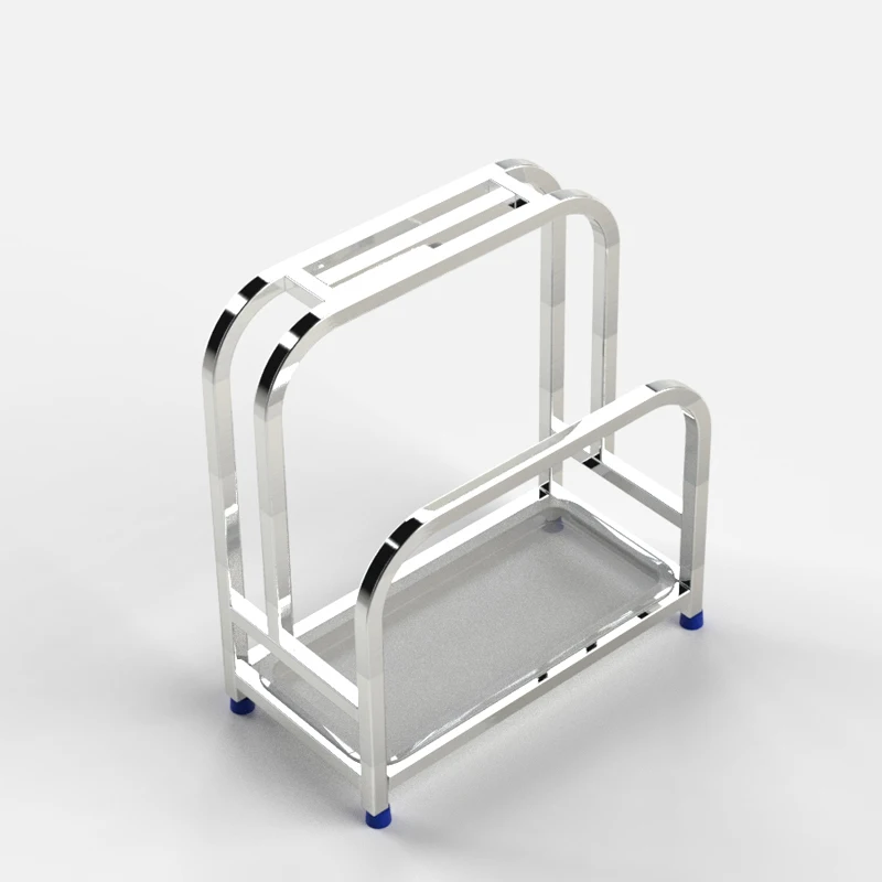 

Stainless Steel Knife Chopping Board Rack Kitchen Storage Rack Knife Holder Toolframe Chopping Board Cutting Board Storage Rack