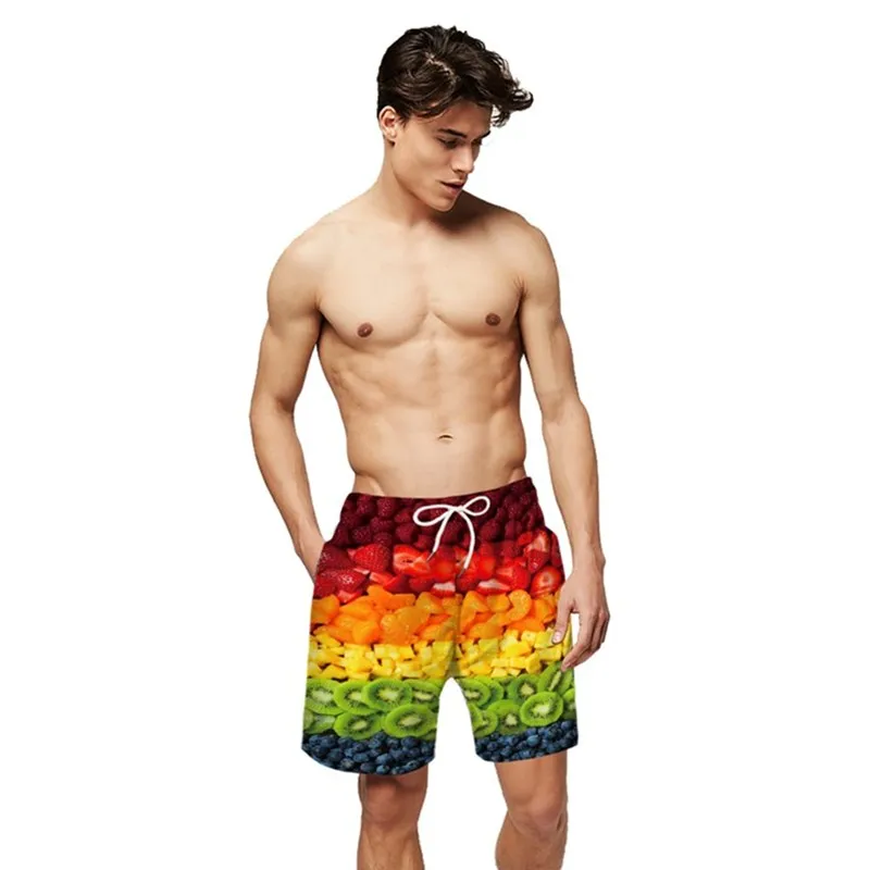 Mens Swimming Shorts Swimwear Trunks Plus Size Swimsuit Beach Wear Short Pants Boardshorts sunga Swim Surf / Home Casual | Спорт и