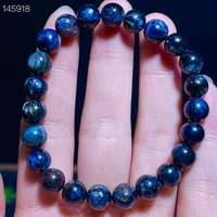 natural pietersite blue yellow round beads bracelet 8mm gemstone stretch healing bracelet from namibia women men aaaaaa