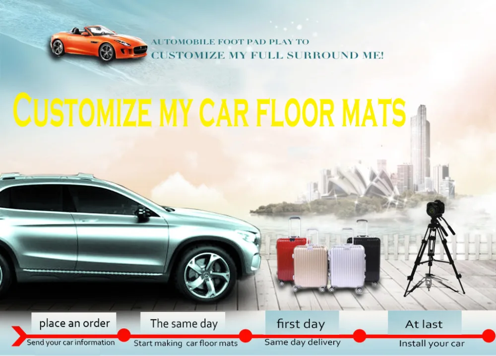 Пользовательские автомобильные коврики для Mercedes Benz W203 W204 W205 W201 W202 AMG C43 C63 C200 C220 водонепроницаемый кожаный Противоскользящий ковер