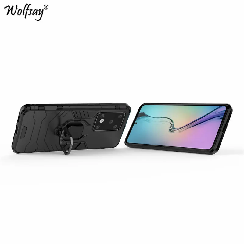 For Samsung Galaxy S11 Plus Case For Samsung S11+ Plus Case Shockproof Silicone Cover PC Phone Case For Samsung Galaxy S11 Plus
