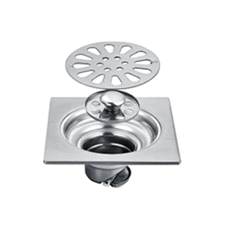10*10 см напольный слив 201 нержавеющая сталь Матовый дезодорирующий сердечник