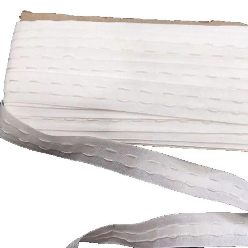 Плиссированная лента 10 м для занавесок ширина 2 5 см крючков лифтинг из смешанного