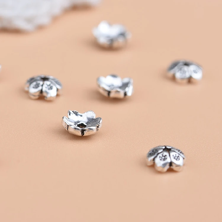 10 шт. бусины для пирсинга из серебра 925 пробы 5 мм | Украшения и аксессуары