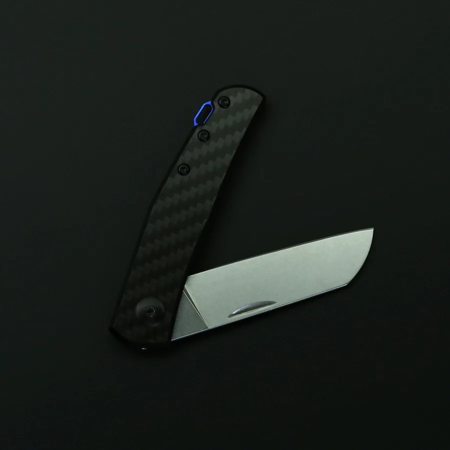 ZT 0230 новый складной нож из углеродного волокна с ЧПУ формовочная ручка Mark 20CV