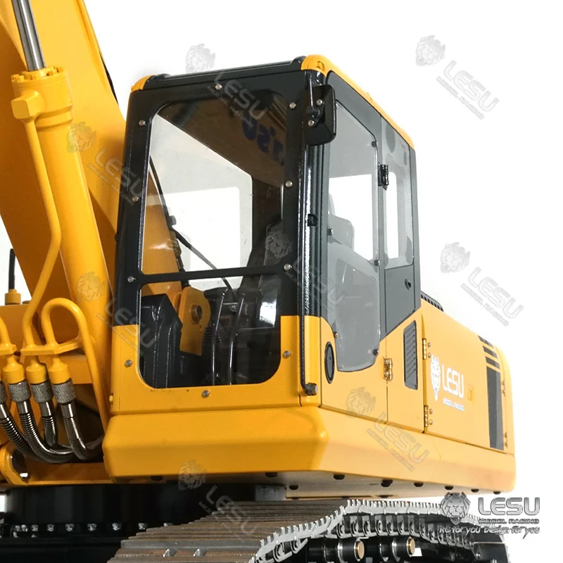 LESU 1/14 Zenoah Koma PC360 гидравлический экскаватор полностью металлический грузовик гусеницы звездочки ESC