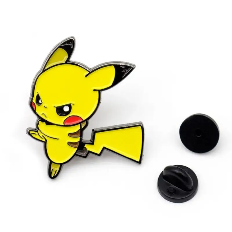Аниме Покемон пин Пикачу Брошь Косплей костюмы Аксессуары значок Mewtwo Charmander Gengar