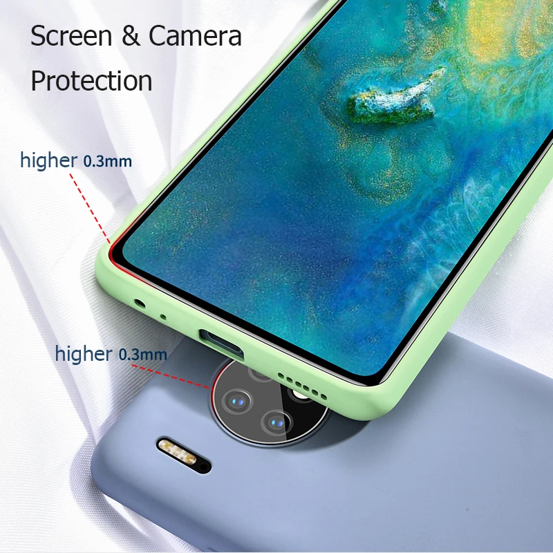 Чехол для huawei mate 30 Pro 20 X Мягкий силиконовый чехол телефона P20 P20PLUS P20LITE P30 PRO LITE Fundas