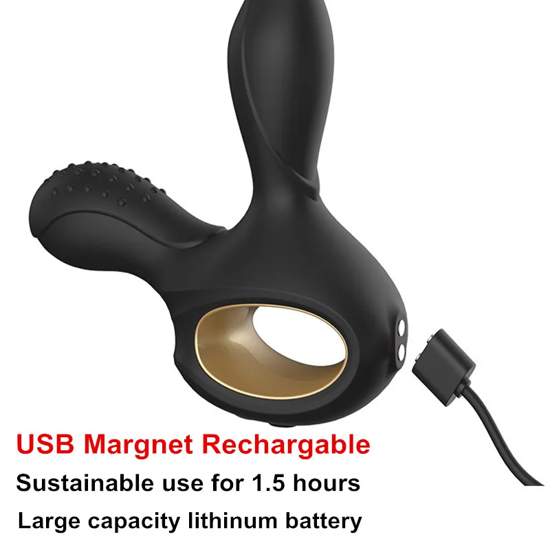 Анальная пробка с нагревательной вращающейся беспроводной дистанционный