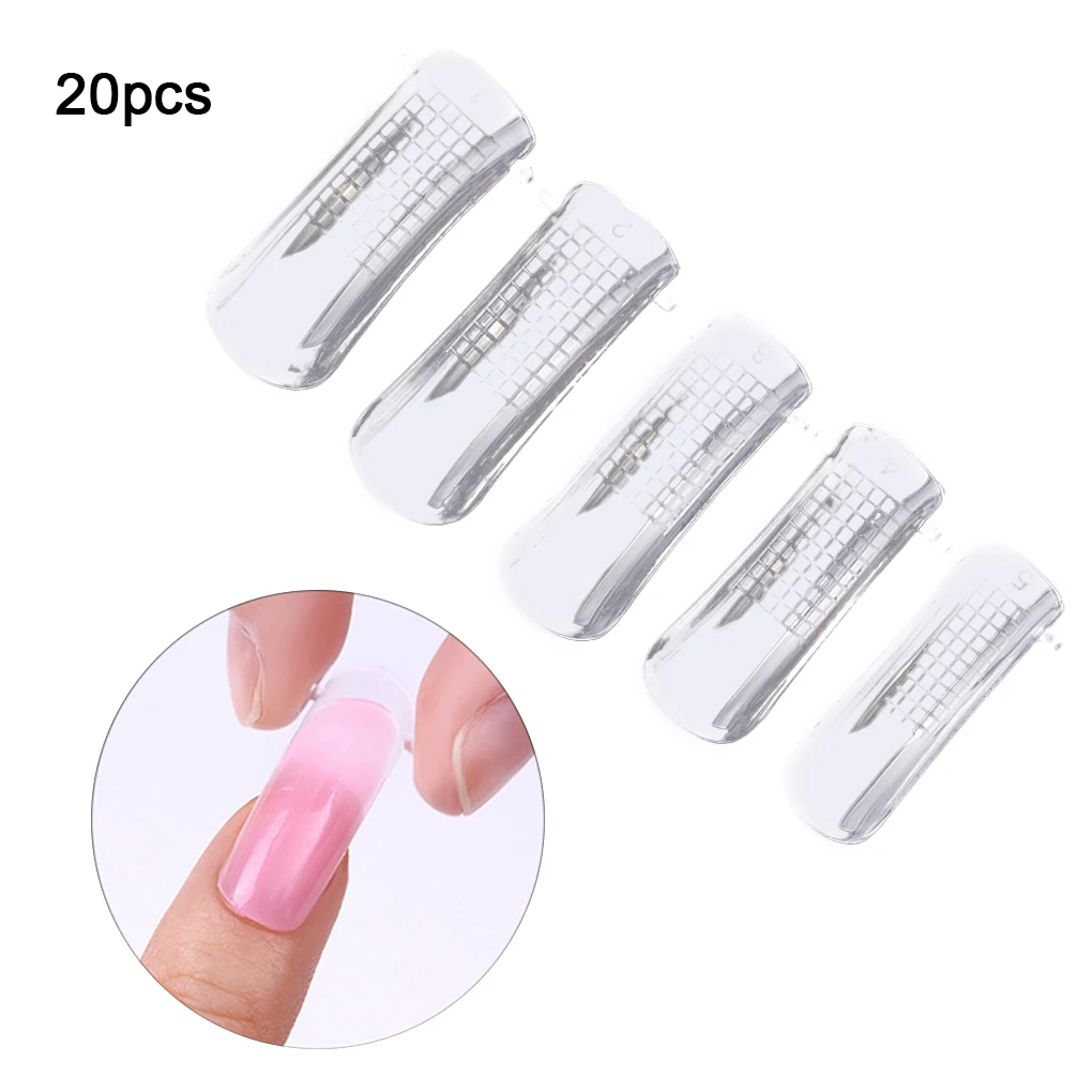 20/100 шт./компл. поддельные ногти накладные искусственный Прозрачный полное