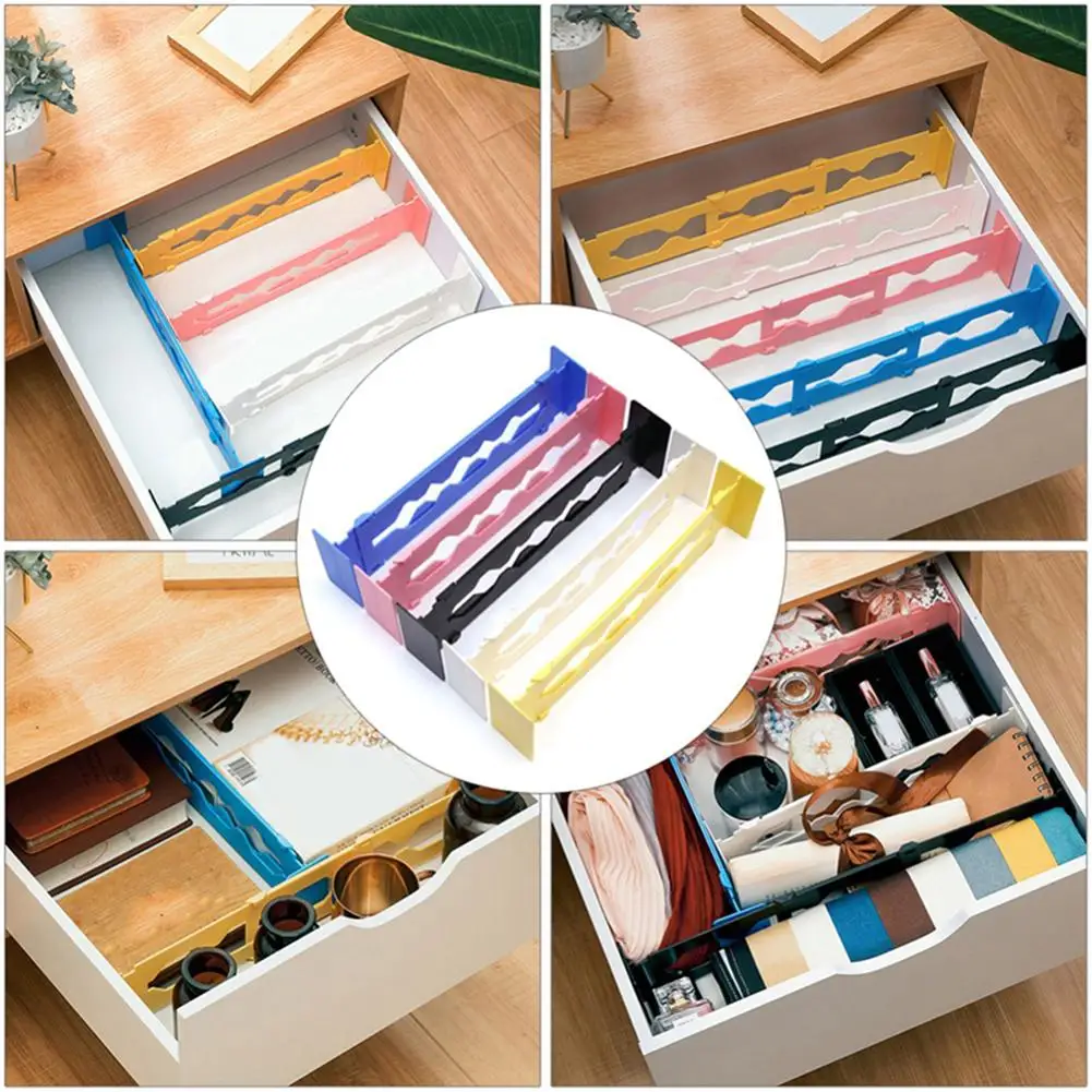 

Retractable Stretch Drawer Divider Organizer Storage Partition Board DIY Home